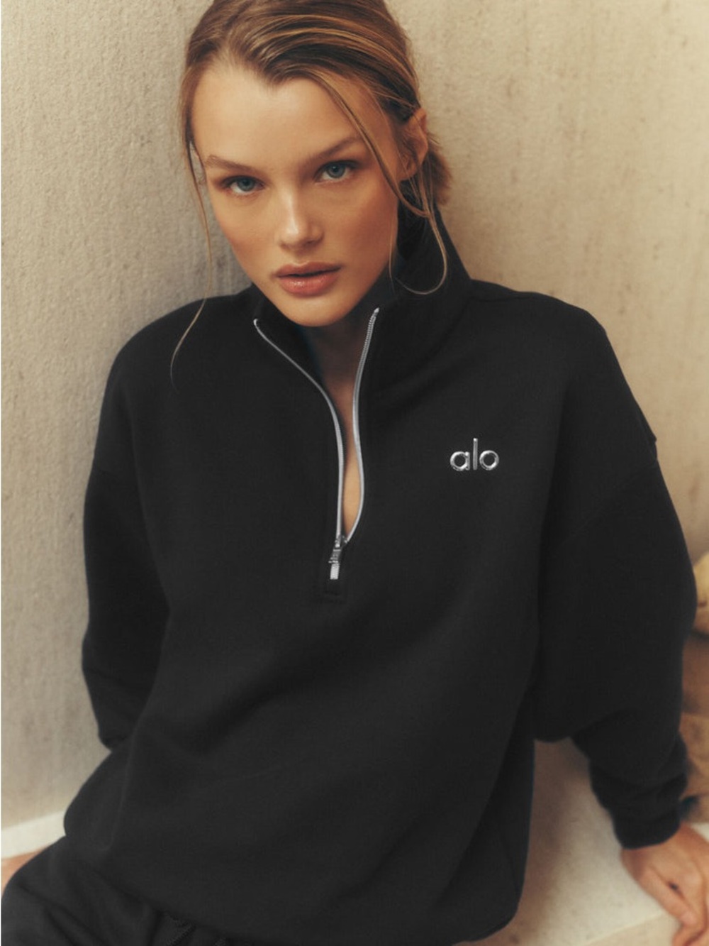 ALO Yoga 🖤Accolade 1/4 Zip Pullover🖤